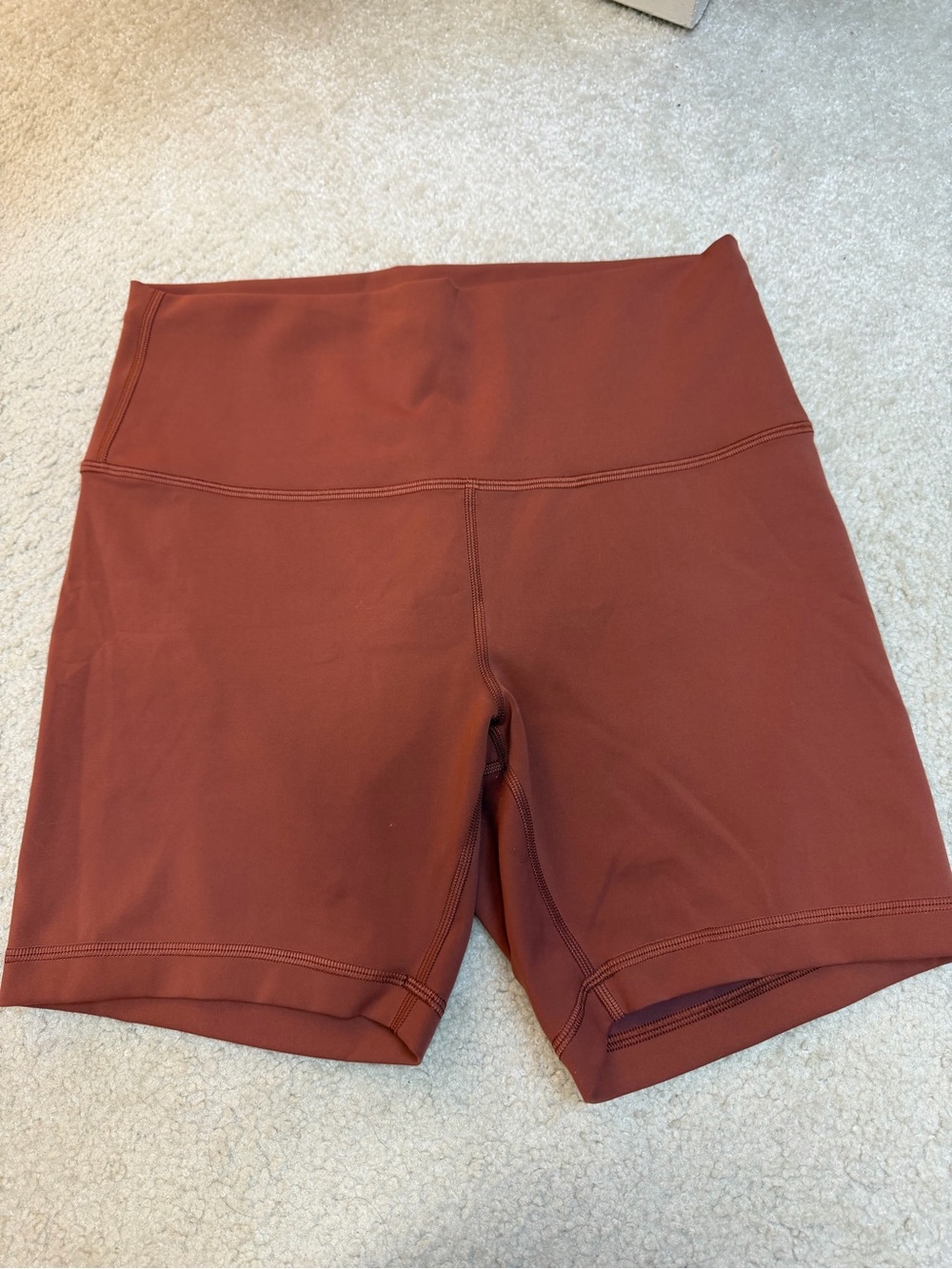 lululemon athletica Women's Athletic Shorts in Rust